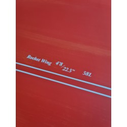 F-one rocket wing 4'8" 58l